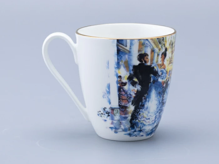 Бокал форма Вариации 450 мл рисунок Бал Пушкинских героев, арт 80.69999.00.1, 