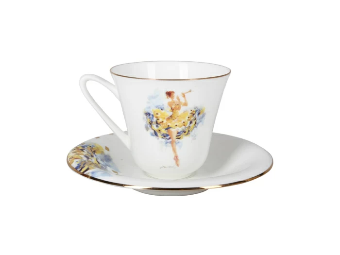 Сервиз чайный форма Сад рисунок Феи, 6 персон 14 предметов арт. 81.25021.00.1, 