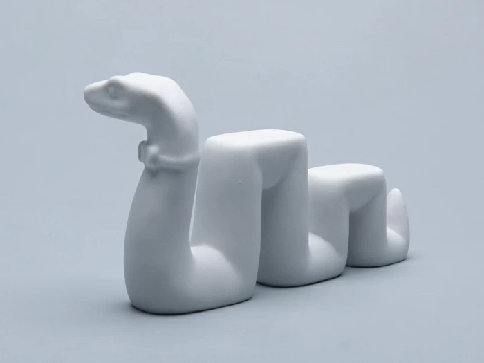 Скульптура форма Змей Меандр, рисунок Белый, арт. 82.74831.00.1, 