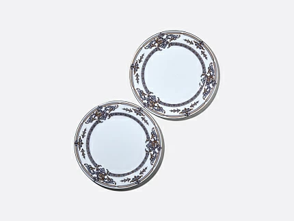Подарочный набор, Тарелки 200 мм, 2 предмета, форма Стандартная 2, рисунок Барокко, арт. 81.34920.00.1