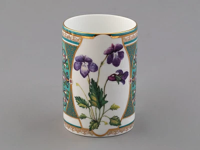 Бокал 400 мл в подарочной упаковке, форма Соло, рисунок Фиалка надрезанная, арт. 81.32711.00.1 Бокал 400 мл в подарочной упаковке, форма Соло, рисунок Фиалка надрезанная, арт. 81.32711.00.1