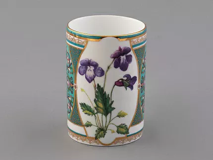 Бокал 400 мл в подарочной упаковке, форма Соло, рисунок Фиалка надрезанная, арт. 81.32711.00.1