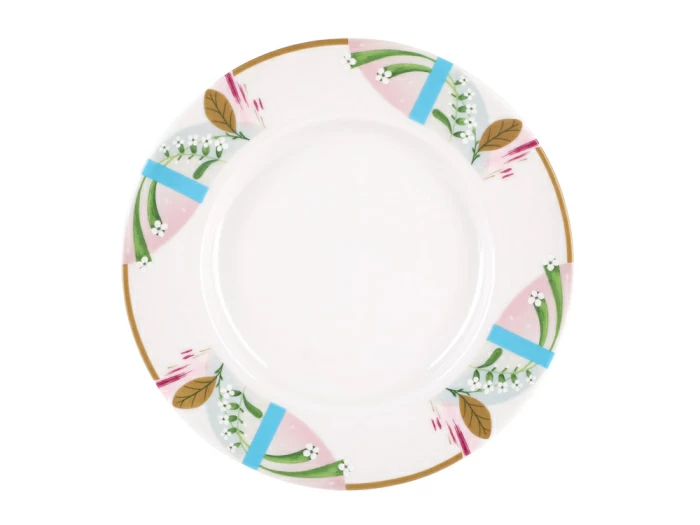 Трехпредметный комплект чайный 230 мл форма Весенняя рисунок Аромат весны арт. 81.28356.00.1, 