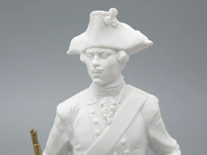 Скульптура Мушкетер эпохи Екатерины Великой, в подарочной упаковке, рисунок Белый бисквит, арт 81.31939.00.1, 