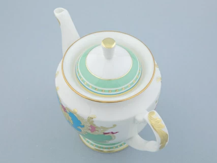 Сервиз чайный форма Айседора рисунок Аквамарин 6 персон 14 предметов арт. 81.30906.00.1,  Сервиз чайный форма Айседора рисунок Аквамарин 6 персон 14 предметов арт. 81.30906.00.1,