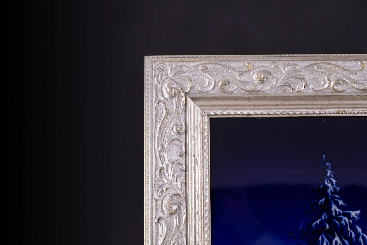 Пласт в багете 350х350 мм, Зима, арт 80.88949.00.1, 