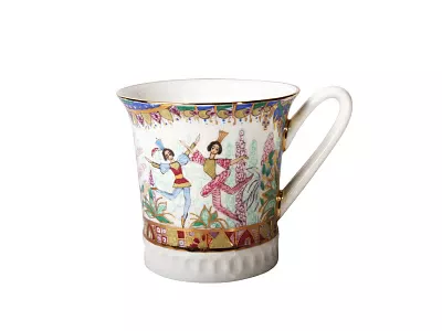 Сервиз кофейный Вертикаль Русский балет, 6 персон 22 предмета, арт. 81.14263.00.1