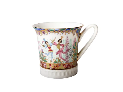 Сервиз кофейный Вертикаль Русский балет, 6 персон 22 предмета, арт. 81.14263.00.1