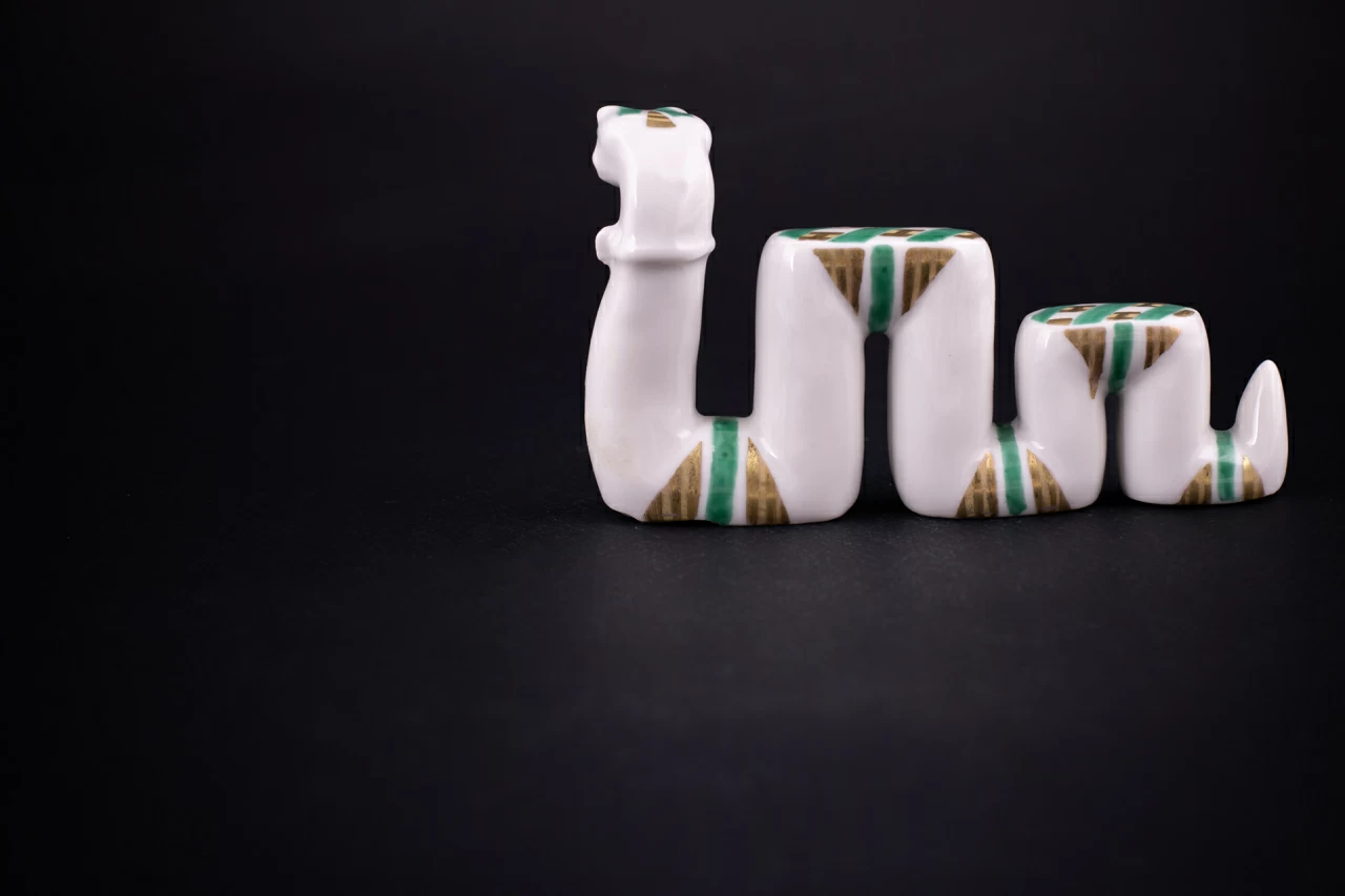 Скульптура Змей Меандр, рисунок Квилт, арт 62.06025.00.1, 