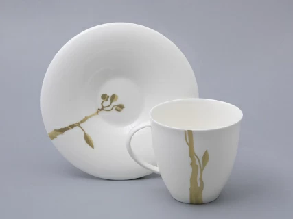 Сервиз чайный на 6 персон, 14 предметов, форма Оливия, рисунок Лидия, арт 81.31429.00.1, 