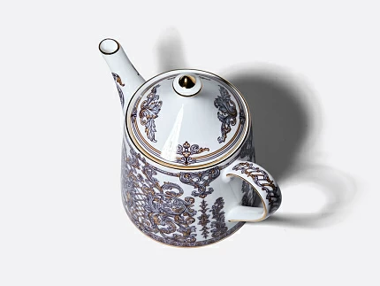 Сервиз чайный на 4 персоны 10 предметов в подарочной упаковке, форма Идиллия рисунок Барокко, арт. 81.34916.00.1