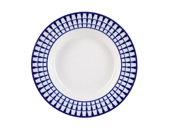 Тарелка 220 мм форма Глубокая, рисунок Классик арт. 80.99825.00.1, 