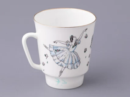 Трехпредметный комплект 165 мл форма Майская рисунок Балет Жизель, арт. 81.17154.00.1, 