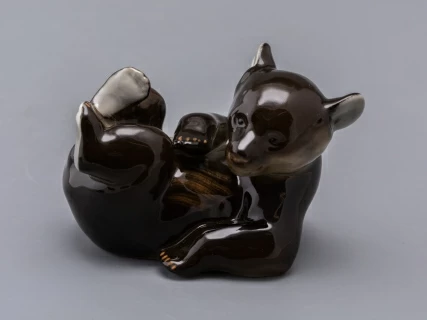 Скульптура Медвежонок лежащий арт. 82.01055.00.1, 