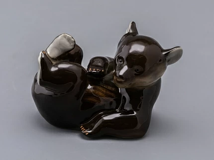 Скульптура Медвежонок лежащий арт. 82.01055.00.1