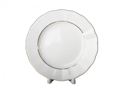 Тарелка мелкая 180 мм Тюльпан Белоснежка  арт.  80.06241.00.1, 
