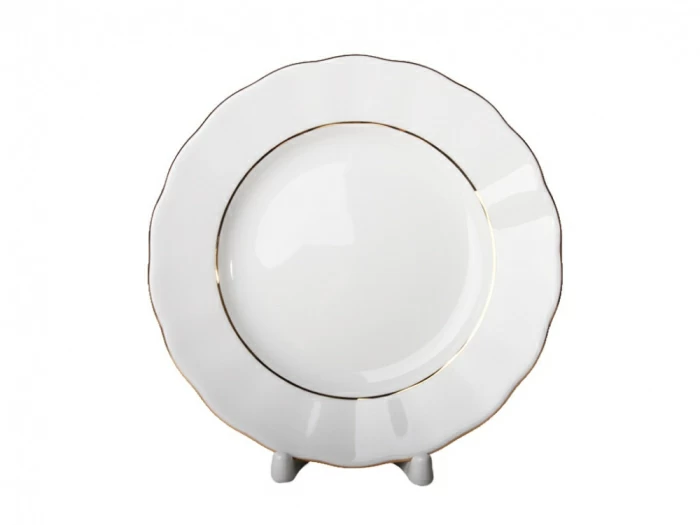 Тарелка мелкая 180 мм Тюльпан Белоснежка  арт.  80.06241.00.1, 