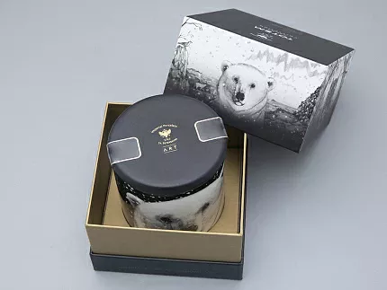 Свеча ароматическая в подарочной упаковке, рисунок Тотем. Медведь аромат Черный перец арт. 81.31597.00.1