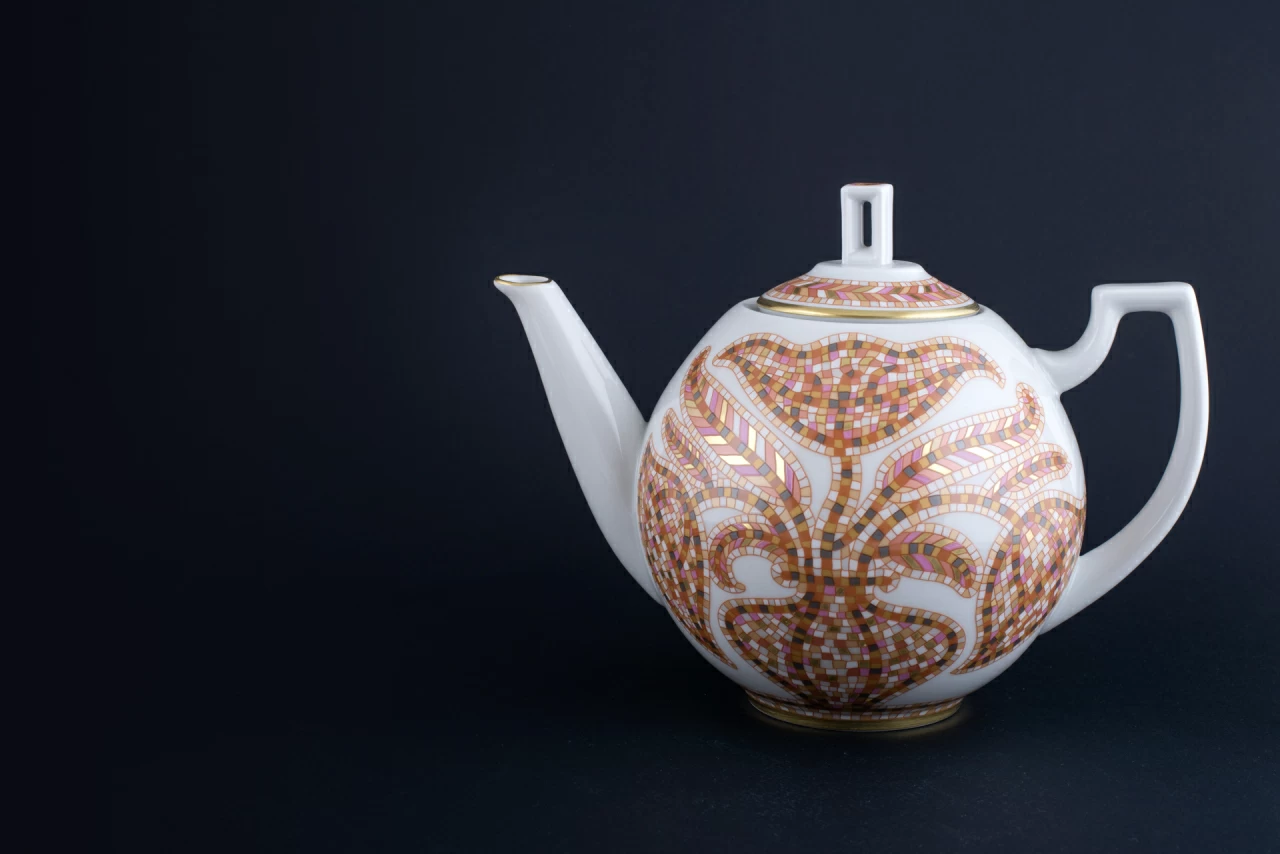 Сервиз чайный Дивный сад. День, на 6 персон, 14 предметов на форме Анданте арт 81.30457.00.1, 