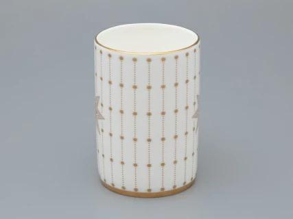 Бокал 400 мл форма Идиллия рисунок Азур золотой, артикул 80.49792.00.1, 