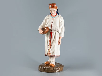 Скульптура Народности России Мордовская женщина арт. 82.87924.00.1