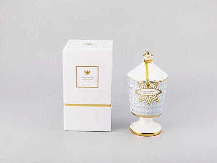 Подарочный Набор Свеча ароматическая рисунок Азур 2 аромат Пряная карамель, арт. 81.30998.00.1