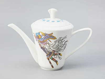 Сервиз чайный форма Сад рисунок Русские сказки, 6 персон 15 предметов, арт. 81.28417.00.1