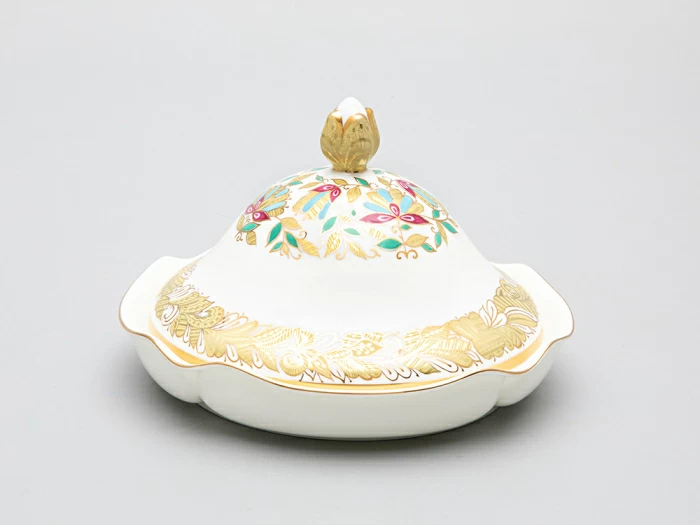 Сервиз чайный Наташа Розовые цветы, 6 персон 30 предметов арт. 81.15176.00.1, 