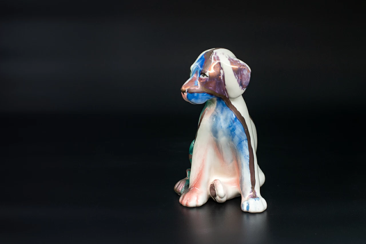 Скульптура Щенок Смелый, арт 62.11228.00.1,  Скульптура Щенок Смелый, арт 62.11228.00.1,