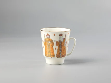 Трехпредметный комплект 165 мл форма Майская рисунок Царь Федор Иоаннович арт. 81.31364.00.1, 