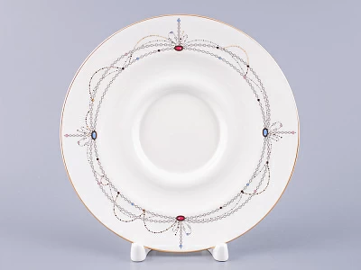 Чашка с блюдцем чайная Айседора Волшебное лебединое озеро - 1 арт. 81.26471.00.1