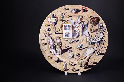 Блюдо декоративное 300 мм, Алиса арт 45.00901.00.1