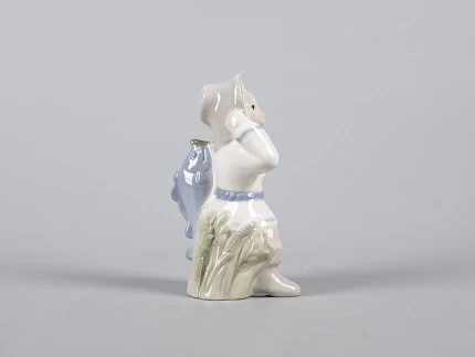 Скульптура Кот с рыбой Удача арт. 82.43056.00.1 Скульптура Кот с рыбой Удача арт. 82.43056.00.1