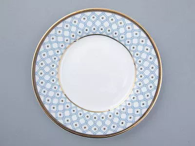 Чашка с блюдцем 250 мл форма Идиллия рисунок Азур 2 арт. 81.26829.00.1