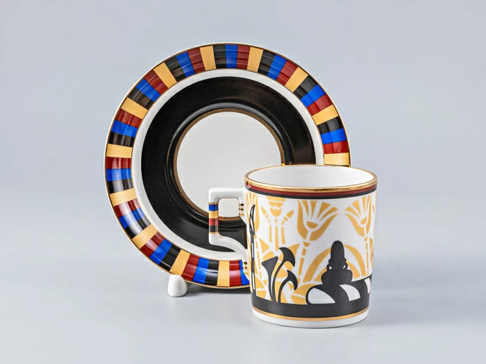 Сервиз чайный форма Гербовая рисунок Анна Нетребко, 6 персон 15 предметов, арт. 81.24966.00.1, 