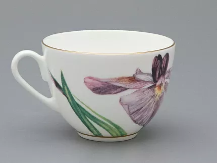 Чашка с блюдцем L’Art des Fleurs  в подарочной упаковке, форма Весенняя 2, рисунок  Роузи, арт 81.33402.00.1