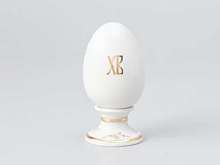 Яйцо пасхальное на подставке 82 мм форма Нева рисунок Весенняя песня арт. 80.65669.00.1 Яйцо пасхальное на подставке 82 мм форма Нева рисунок Весенняя песня арт. 80.65669.00.1