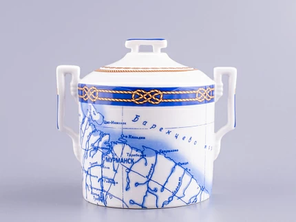 Сахарница Гербовая Кают-компания, арт 80.83446.00.1 Сахарница Гербовая Кают-компания, арт 80.83446.00.1