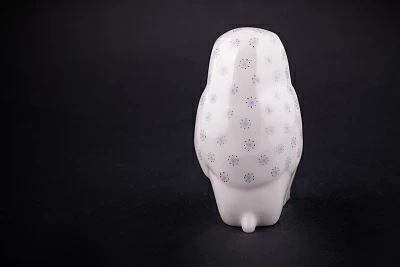 Скульптура Павиан с детенышем, Снежинки, арт 62.08841.00.1