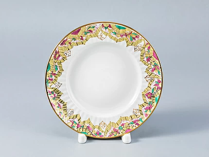 Сервиз чайный, форма Волна, рисунок Весенние пейзажи, 6 персон 22 предмета, арт. 81.14494.00.1