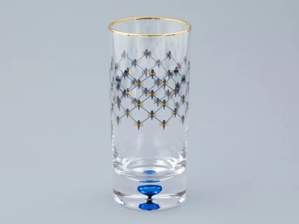 Набор из 4-х высоких стаканов Кобальтовая сетка 300 мл арт. 14.11004.07, 