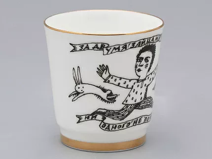 Подарочный набор стопок форма Сувенирная 1, рисунок Русская культура, арт. 81.31748.00.1