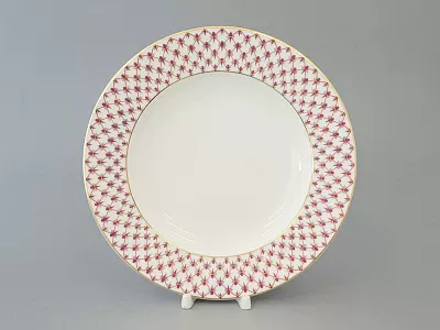 Блюдо круглое Молодежная Сетка-Блюз 300 мм арт. 80.50622.00.1