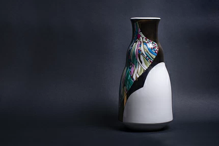 Ваза Крылья стрекозы на форме Зимняя высокая, арт 60.14879.00.1