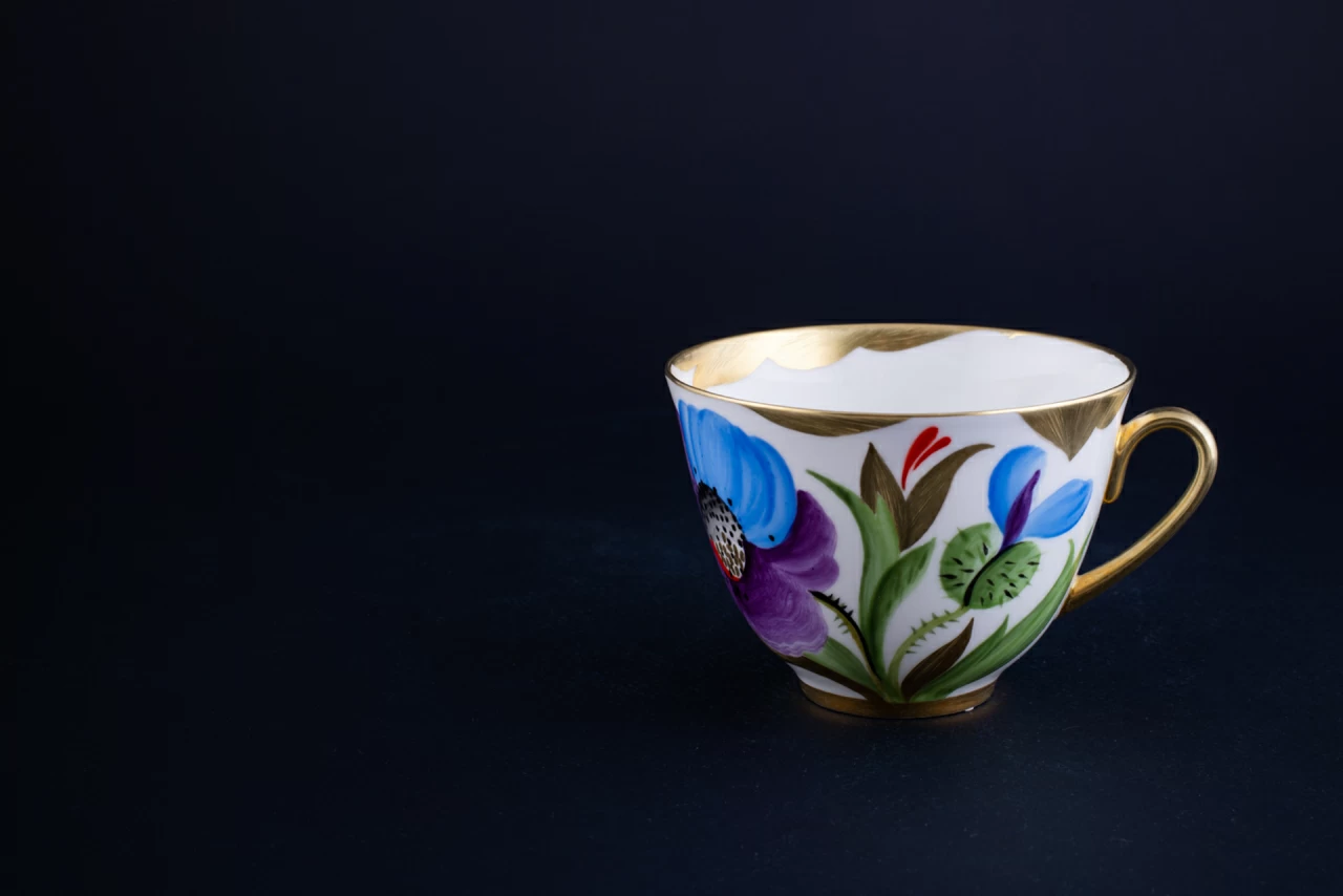 Сервиз чайный Маковый Цветок на форме Весенняя, арт 61.20970.00.1, 