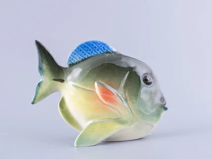 Скульптура форма Рыба-бабочка малого размера рисунок Зеленый, арт. 82.50094.00.1, 