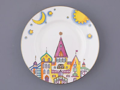 Трехпредметный комплект форма Майская рисунок Конек-горбунок арт. 81.24965.00.1