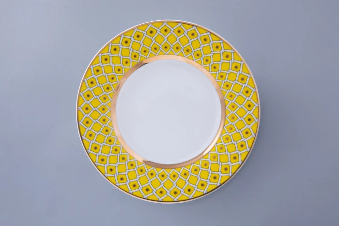 Чашка с блюдцем 250 мл форма Идиллия рисунок Примула 1 арт. 81.31120.00.1, 