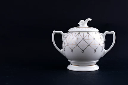 Сахарница Жемчуг на форме Жемчужина, арт 60.10816.00.1