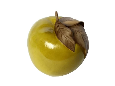 Скульптура форма Яблоко № 2 рисунок Зеленое арт. 60.03666.00.5